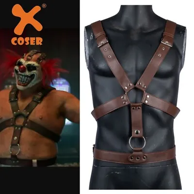 Xcoser Twisted Metal Sweet Tooth Cosplay Belt Prop Costume Accessory Adjustable • $47.49