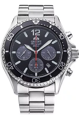 Orient Men's RA-TX0202B10B Sport Mako 43mm Solar Watch • $205.99