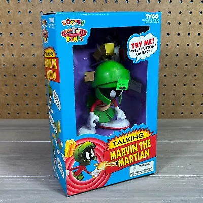 Marvin The Martian Looney Tunes Talking 1993 Vintage Tyco NEW W/ Box READ • $49.99