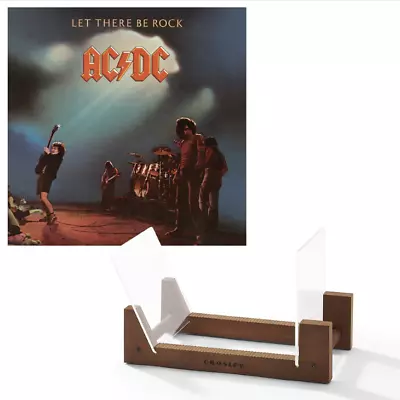 Ac/Dc Let There Be Rock Vinyl Album & Crosley Record Storage Display Stand SM... • $122.72