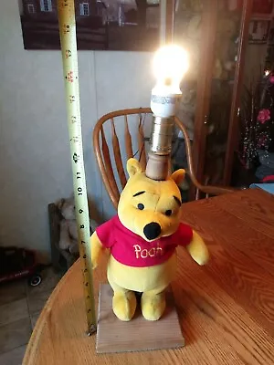 Vintage Plush Winnie The Pooh Lamp • $19.95