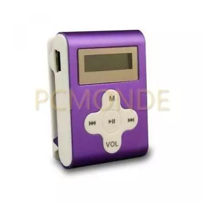 Mach Speed Eclipse CLD2PL 2 GB Purple Flash MP3 Player (ECLIPSE-CLD2PL) • $199.99