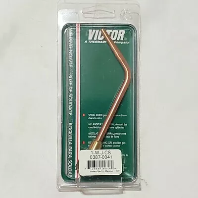 Victor 1-W-J Welding Brazing Torch Tip J28 J27 J100C SKH-7A 71 0387-0041 • $42