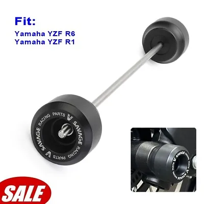 For Yamaha YZF R1 1998-2001 YZF R6 1999-2002 Front Axle Spindle Slider Protector • $23.39