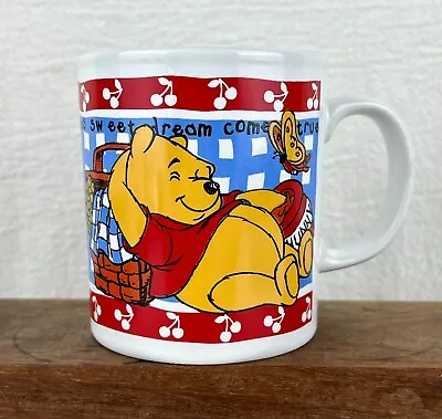 Vintage Disney Winnie The Pooh Coffee Tea Mug Staffordshire England Tigger VGC • $19.95