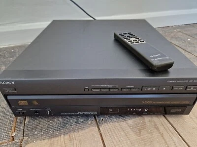 £44.99 • Buy Sony CDP-C500M Stereo 5 Disc CD Player Auto Loading Hifi Separate.