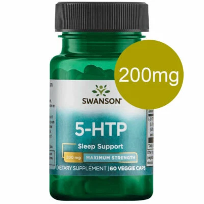$50.55 • Buy 2 X Bottles 5 Htp Swanson 60 Caps 200 Mg