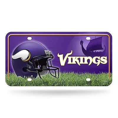 Minnesota Vikings License Plate Metal Front Car Auto Tag MTG • $12.99