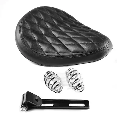 Solo Bobber Diamond Contoured Seat Yamaha XV 1100/ 125/ 250/ 535/ 750 Virago XV • $144.99