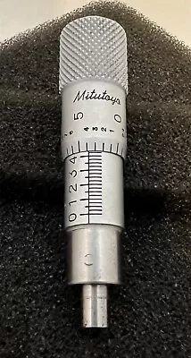 Mitutoyo Micrometer Head 0 To .500  Model 148-112 Used Good Condition • $22