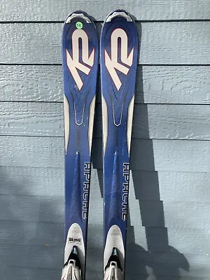 K2 Apache Hawk Skis 177 Cm W/ Marker Mod 10.0 Adjustable To Any Boots • $125