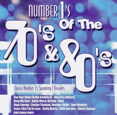 Various : Number 1 Hits Of The 70s & 80s CD Incredible Value And Free Shipping! • £2.54