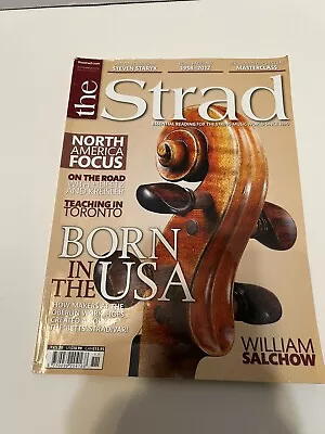 The Strad Magazine Nov 2012 William Salchow Koen Padding Beethoven Masterclass • $7.98