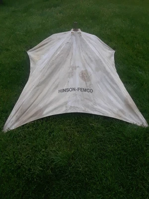 $35 • Buy Vintage Hinson - Femco Tractor Umbrella Canvas 