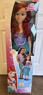 Disney Princess Ariel My Size Doll 38  Life Size Little Mermaid NEW 2015 RARE • $149.99