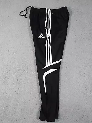Adidas Tiro 10 Clima365 Pants Men's S Soccer Training Black Rare Tapered Zip HTF • $89.95