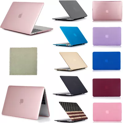 $11.90 • Buy MacBook Air 13 2020 2019 2018 A2337 M1 A2179 A1932 Hard Plastic Case Cover Cloth