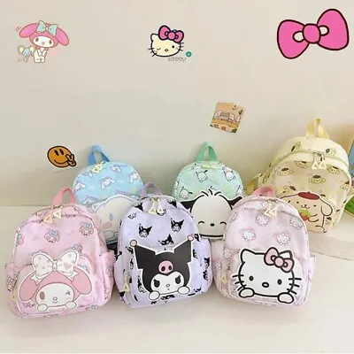 Kawaii Sanrio Hello Kitty Kuromi Cinnamoroll MyMelody  Backpack Schoolbag • $38.50