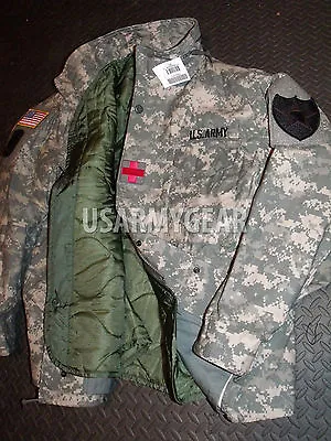 Made In USA New Acu Military M65 Field Coat Jacket  M-65 Authentic Cold Weather • $171