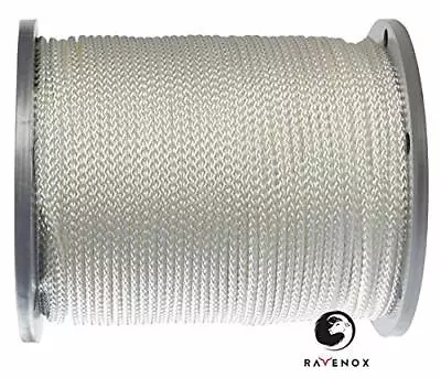 Ravenox Diamond Braid Nylon Rope | Made In USA | General Purpose Utility Cordage • $17.41