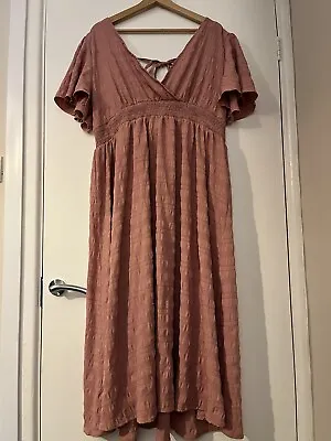 Shein Maternity Pink Maxi Dress Size XL • £5