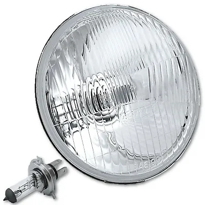 5-3/4  Motorcycle 6V Headlight Halogen H4 Super White Light Bulb 6-Volt 25/25W • $29.95