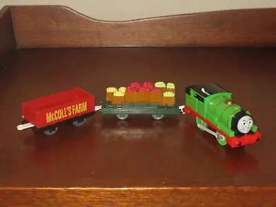 2009 Thomas & Friends Train McColl's Farm Trackmaster Percy & 2 Farm Cars • $14.99