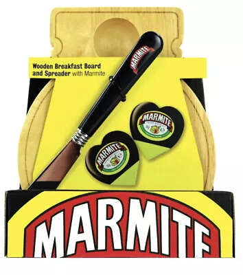 Marmite. Breakfast Board Gift And Spreader Portions New Official …. • £29.99