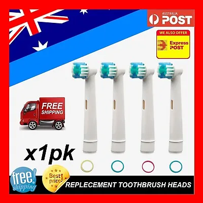 $7.78 • Buy 4pcs Replacement Electric Toothbrush Heads Use For OralB Clean Soft Brush Heads