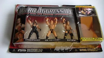 WW Micro Aggression Figures - Undertaker Mr Kennedy Batista - Ringside Table • $17