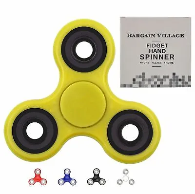 New Fidget Finger Focus Spin Spinner Wheel Steel Edc Bearing Stress Toy Adhd Add • £3.13