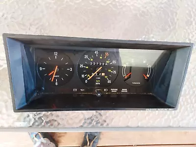 1983-85 Volvo 240 R0980 Gauge Instrument Cluster 227326 CABLE DRIVE • $69.99