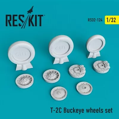 1/32 Reskit RS32-0124 T-2C Buckeye Wheels Set • $15