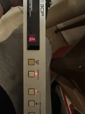 AKAI ME30P Midi Programmable Patch Bay Power Tested Only • $90