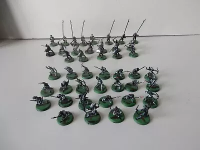 Games Workshop Miniature Lord Of The Rings 44 X Painted Plastic Figures • £15
