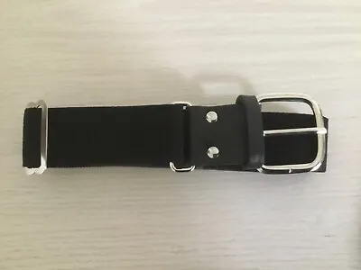 Douglas Baseball/Softball Adult Black 1.25” Adjustable Elastic Belt-ShipsSameDay • $5.99