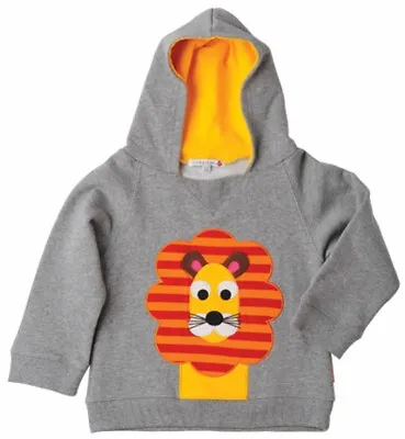 Olive And Moss Girls  Hooded Sweatshirts (Babies To 3 Years) - Louis The Lion • £14.99