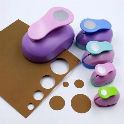 DIY Paper Puncher Cardmaking Craft Scrapbooking Circle Punch Cutter Hole • £5.39