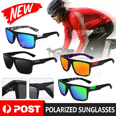 $8.85 • Buy Sunglasses UV400 Polarized Glasses Fishing Sports Driving WrapAround Eyewear
