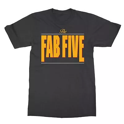 Fab Five 5 College Basketball Men's T-Shirt • $17.49