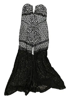 Lacy Gothic Elegant Mermaid Formal Gown Dress With Sweetheart Neckline Size M-L • $35