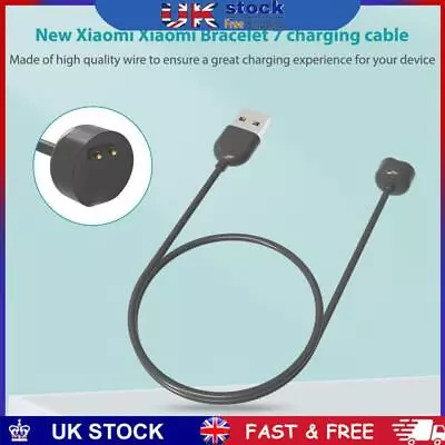 USB Magnetic Charging Cable 0.5M Replacement Charger Cord For Xiaomi Mi Band 7 • £5.09