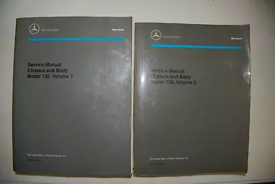 Mercedes Benz Service Manual Chassis And Body Model 126 Years 1981 - 1991 • $280