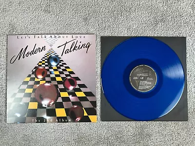 Modern Talking - Let's Talk About Love - Limited 180-Gram Translucent Blue Color • $24.99