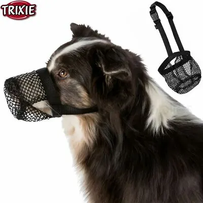 £7.95 • Buy Trixie Dog Muzzle Poisoned Bait Protection Soft Walk Safe Adjustable