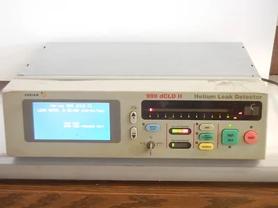Varian 990 Dcldii Used Leak Detector W/ R1114301 Front Panel Assy 990dcldii • $3000