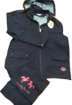 £14.95 • Buy Dublin Cuddly Ponies Childrens Waterproof Jackets Age 8-12 Pony Girls Coat 