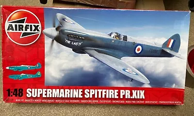 Airfix 1/48 - Supermarine SPITFIRE PR. XIX Model Kit - Started - Please Read • £3.20