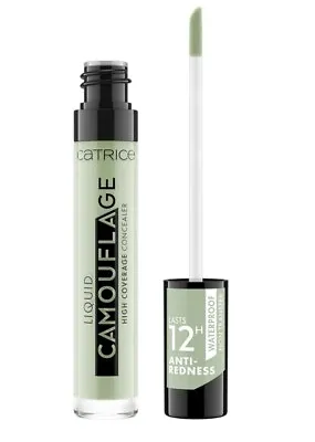 Catrice Liquid Camouflage High Coverage Concealer No. 200 Anti-Red Green New • £10.10