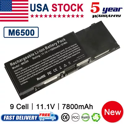 For Dell Precision M6400 M6500 Laptop Battery C565C DW842 G102C KR854 8M039 FAST • $33.99